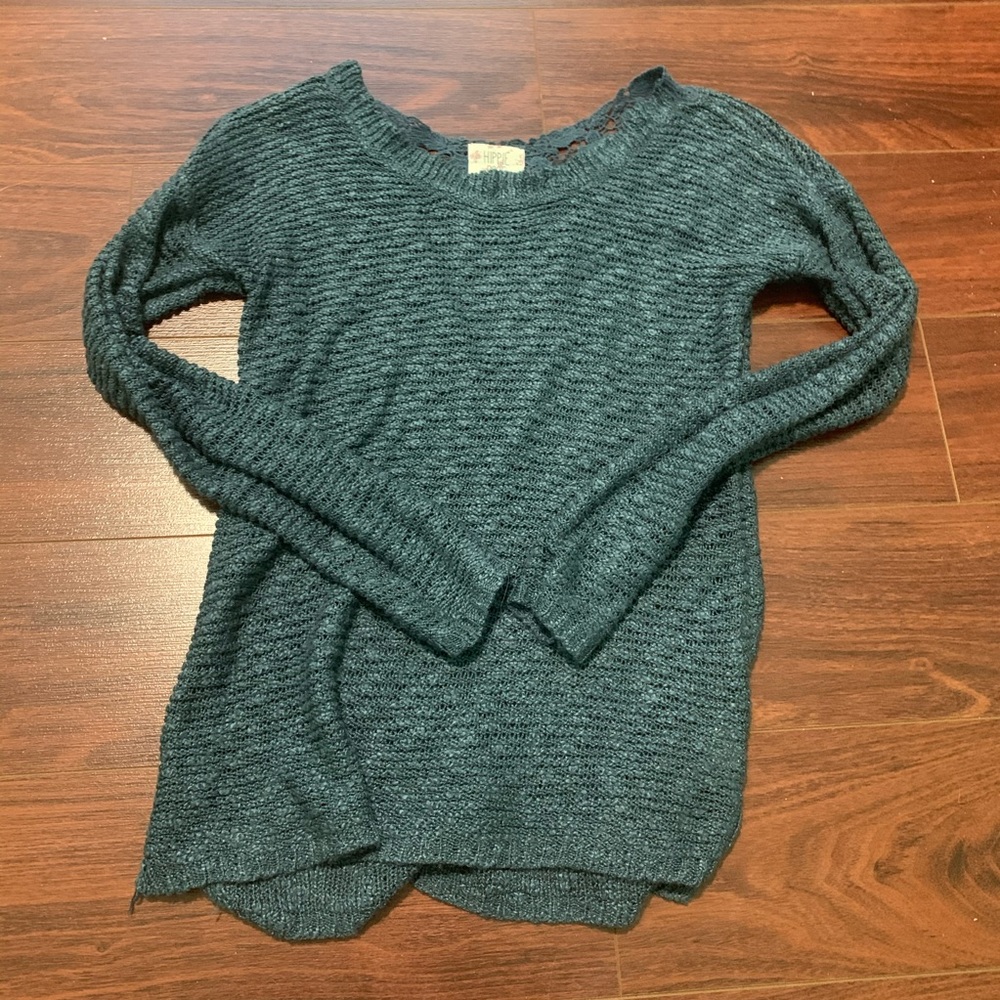 🦋BOGO🦋 BLUE KNIT SWEATER